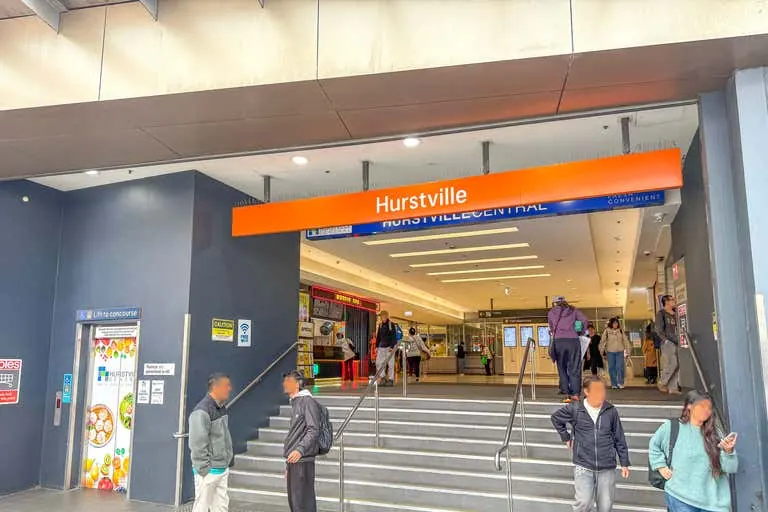 Hurstville, NSW – local area served by our Bankstown podiatry clinic