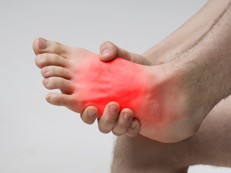 Midfoot pain foot pain